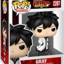 Funko Pop! Animation: Fairy Tail 100 Years Quest - Gray - 1/6 Odds for Rare Chase Variant - Collectable Vinyl Figure - Gift Idea - Official Merchandise - Toys for Kids & Adults - Anime Fans