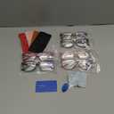 CCVOO Reading Glasses for Women/Men, Eyeglasses, Blue Light Readers for Women/Men, Computer Eye Glasses, Cheaters, Magnification Strength: 2.0 x