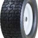 Marathon 16x6.50-8" Flat Free Tire on Wheel, 3" Hub, 3/4" Bushings