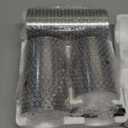 GenSwin Gray Glass Battery Operated Flameless Led Candles with 10-Key Remote and Timer, Real Wax Candles Warm White Flickering Light for Home Decoration(Set of 3)