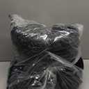 Nestl Reading Pillow for Kids & Teens with Shredded Memory Foam, Luxe Cut Plush Backrest Pillows for Reading and Gaming, for use on Couch, Bed, Floor, Adjustable Support with Washable Cover Dark Grey (Small 14")