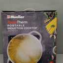 Mueller RapidTherm Portable Induction Cooktop, 1800W Hot Plate Electric Stove Top Burner. 8 Temp Levels, Auto-Off & Pot Detection, LED Display, Child Lock, 4 Programs, Burners for Cooking