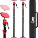 XINQIAO Cabinet Jacks for Installing Cabinets, Heavy Duty Third Hand Tools Adjustable Support Pole from 49.2 in to 114.2 in, 2 PCS
