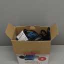 Sunbeam XL Renue Contoured Heating Pad, 25" x 25", For Neck & Shoulder Pain Relief with Auto Shut Off, Moist Heating Option, Machine-Washable, Gifts For Mom & Wife, Lakeshore Blue (25x25 Inch (Pack of 1))