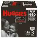 Huggies Special Delivery Hypoallergenic Baby Diapers Size 3 (16-28 lbs), 156 Ct, Fragrance Free, Safe for Sensitive Skin