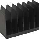 Business Source Desk Step Sorter, 1 LB, Black, Model:BSN11876