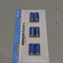 Amazon Basics 6-Pack Non-Rechargeable CR123A Lithium Batteries, 3 Volt, Up to 10-Year Shelf Life
