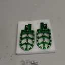 AnXin Foot Pegs Motorcycle Universal CNC Footpeg for KX KLX 50-125cc BT200X Mini Bike SSR Apollo RFZ TaoTao Lifan Kayo Coolster Pit Bike - Green