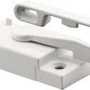 Prime-Line F 2625 Sash Lock, 2-1/16 In. Hole Centers, Left-Hand, BetterBilt 350 Series Vertical Sliding Windows, Diecast Zinc, White, (Single Pack)