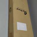 Furinno PASIR Book Shelf, 5-Tier Modern Bookshelf, Open Shelves Bookcase 9 x 12 x 52, for Living Room, Bedroom, Home Office, Pink/White