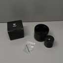 Seven Sparta Car Cup Holder Expander with Adjustable Base, Compatible with Hydro Flasks 32/40 Ounce, Compatible with Yeti Ramblers 20/26/30 Ounce, Other Bottles in 3.4"-3.8" (Black) (Medium*1)