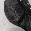 Peter Grimm Ltd Unisex Gotham Straw Cowboy Hat One Size (Black)