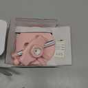 OATSBASF Cute Chat Stand, Angle Height Adjustable Cell Phone Stand for Desk, Kawaii Phone Holder Stand for Recording, Compatible with iPhone, All Phones (Pink)