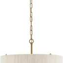 Handcrafted Hemp Rope Bedroom Pendant Light White Double-Layer Living Room Hanging Lamp Multi-Head G9 Warm Light Chandelier Dining Room & Kitchen Island Lighting Fixture