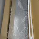 Full Length Mirror, Standing Large Floor Mirror with Aluminum Frame for Bedroom, Living Room, Bathroom(Black) (56"L x 15"W)