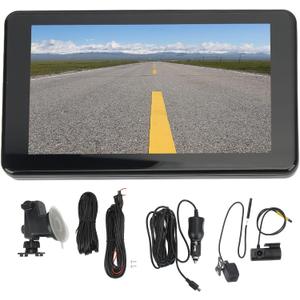 Brilluxa Multimedia Player, Car Stereo Receiver Touchscreen GPS Navigation, Bluetooth Audio Head Unit for Cars Trucks