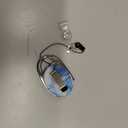 Uniclife Cute Retractable Keychain, Blue Marble Badge Holders, Key Ring, Badge Clip for Keys and ID Card, Heavy Duty Badge Reel with Carabiner