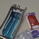 Commercial Grade Stainless Steel French Fry Cutter, Vegetable Carrots and Cucumbers and Potato Slicer, 2 Blade Sizes, Non-Slip Suction Base, Perfect for Air Fryer, French Fries Slicer for Kitchen Use