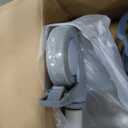 XIAOSHUNER 4 in 1 Rolling Shower Chair with Wheels for Elderly and Disabled, Wheelchair with Bucket and Safety Locking Wheels, Shower Bedside Commode Wheelchair for Seniors, Green