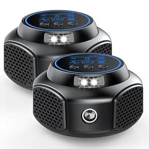 2 Pack Ultrasonic Pest Repellent Plug in, Indoor Pest Rodent Control for Mouse Mice Rat Squirrel Bat Roach Spider Ant Bug, Electronic Repelling Device Mouse Traps : Patio, Lawn & Garden