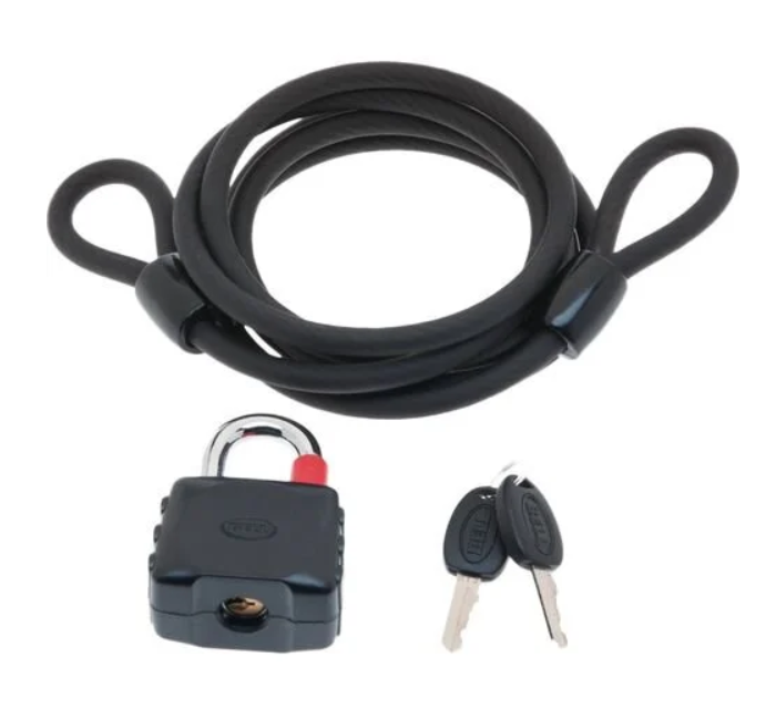 BELL BALLISTIC 410 KEY CABLE LOCK 6'X8MM