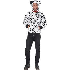 Men's Dalmatian Hoodie Costume, Size M