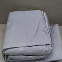 THREAD SPREAD 100% Egyptian Cotton Split King Sheets Sets for Adjustable Bed - Luxury 800 Thread Count 5 PC Split Top King Sheet (Light Blue), Breathable, Soft Cooling 16" Deep Pocket Hotel Sheets