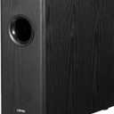 Edifier T5s Powered Active Subwoofer with 70W RMS, 8" Long-Throw Woofer, Deep Bass (35Hz) Speaker, Built-in Amp, Low Distortion, Phase Selector & Energy-Efficient for Home & Studio Audio, Black