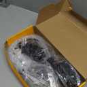 Battery-Powered Fuel Transfer Pump - 3.2 GPM No Spill Portable Gas Can siphon Pump with 3 Adapters, Extra Long Hose, Fuel Pump for Oil, Diesel, Gasoline (Batteries Not Included) (New Version)