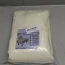 H.VERSAILTEX Linen Textured Table Cloths Rectangle 60 x 120 Inch Premium Solid Tablecloth Spill-Proof Waterproof Table Cover for Dining Buffet Feature Extra Soft and Thick Fabric Wrinkle Free, Ivory