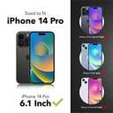 ZAGG Glass Elite Screen Protector for Apple iPhone 14 Pro - 5X Shatter Protection, Anti-Fingerprint Technology, InvisibleShield, Easy to Install