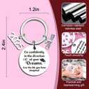 Class of 2025 Graduation Gifts for Her Him 2025 Graduations Keychain for Senior High School College Christmas Graduation Gifts for Master PHD Nursing Student