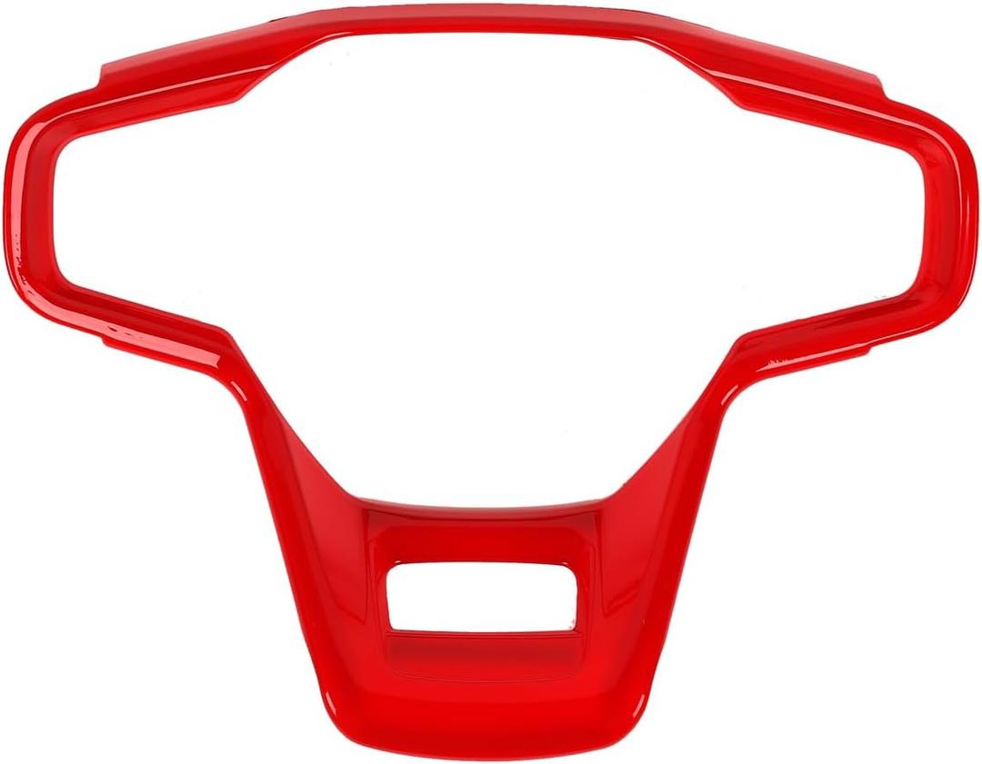 RAZPOY Center Console Trim Cover Interior Accessories Compatible with Ford Bronco 2021-2026, Red (Not for Bronco Sport)