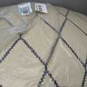 Arden Outdoor Deep Seat Cushion Set, 24 in x 24 in, Patio Cushion for Chair, Sofa, and Couch Tan Diamond Trellis