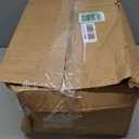 JONATHAN Y JYL2079A 16" Glam Crystal Ball Table Lamp, Modern Bedside Nightstand Lamp for Bedroom Living Room Office, Clear Glass Orb with White Linen Shade and Chrome Accents, LED Bulb Included