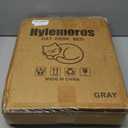 Cat Desk Bed for Large Cats 50 lbs Heavy Duty Cat Bed for Desk Attachment with Paw Design Extra-Sturdy Dog Chair Dual-Sided Mat Waterproof Easy Assembly for Gaming Desk Kitchen Island Gray