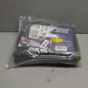 URPOWER Dog Seat Cover, 100% Waterproof Hammock 600D Heavy Duty Scratch Proof Nonslip Durable Soft Pet Back Seat Covers for Cars Trucks and SUVs (Standard - 54" Length, All Black)