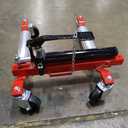 VEVOR Wheel Dolly, 1 Piece Wheel Dolly Car Skate, Heavy Duty Vehicle Positioning with Ratcheting Foot Pedal, Ratchet Type Tire Skate Tire Jack for Car Truck RV Trailer, 1500 LBS