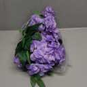 CISDUEO Wisteria Hanging Flowers Wisteria Flowers Vine Garland Wedding Arch Decoration Purple Blue 6.56 Ft Artificial Wisteria Vines Hanging Flower Vines Silk for Party Garden Home Table Backdrop