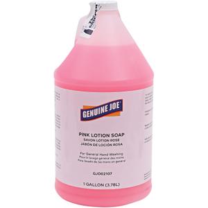 Genuine Joe GJO02107 Pink Lotion Soap (128 Fl Oz (Pack of 1))
