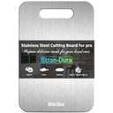 Cutting Board, Stainless Steel Cutting Board, Foodgrade Cutting Boards for Kitchen, Double Side Use, Odor free, S 11.5" * 8"