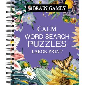 Brain Games - Calm: Word Search Puzzles - Large Print (Brain Games Large Print)