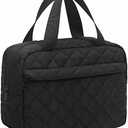 Makeup Bag for Women Cosmetic Bag Large Make Up Organizer Travel Toiletry Bags Waterproof Zipper Tote Pouch Purse for Girls