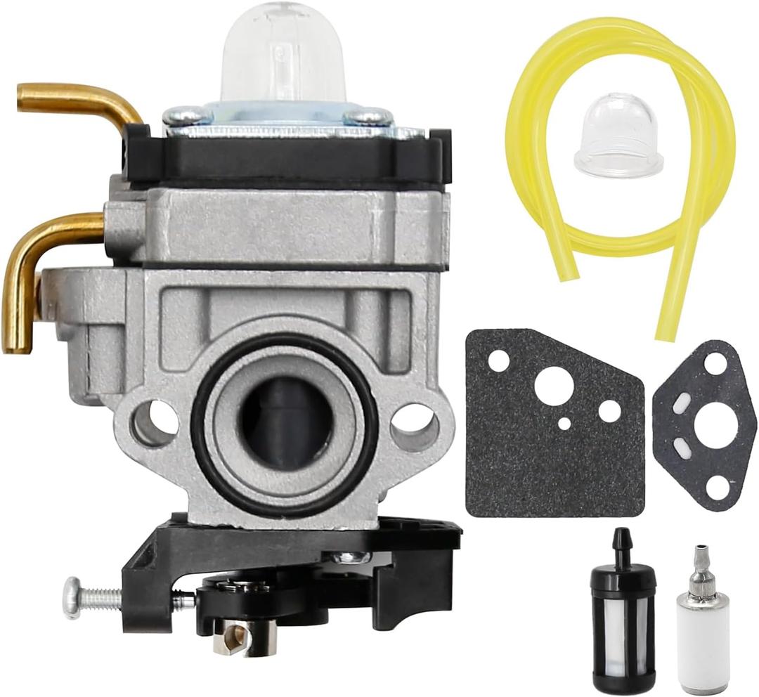SYOWADA 308054129 Carburetor Kit Replacement For Ryobi Ry38Bp Backpack Blower 38Cc Gas Blower, With Gaskets Fuel Line Filter Carburetor Repair Kit