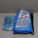 Adult Inflatable Pool Float with Canopy and Cup Holders