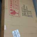 WallBeyond Wood Bathroom Mirrors for Wall Mounted, 24" x 36" Rustic Wood Frame Wall Mirrors Decorative for Living Room or Bedroom Vanity Mirror, Honey-Colored