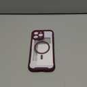 BERFY for iPhone 16 Pro Max Case, Compatible with MagSafe, Built-in Privacy Screen Protector and Camera Protection, Anti-Spy Full Body Shockproof Phone Case for 16 Pro Max 6.9", Matte Deep Green