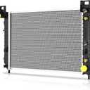 AUTOSAVER88 28'' Core Radiator Compatible with Chevy Silverado Sierra Suburban Tahoe GMC Yukon 4.3L 4.8L 5.3L 6.0L V6 V8 W/TOC W/T EOC