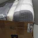 ESUERDO 5PCS Reading Pillow for Sitting in Bed Adult, 2 in 1 Foldable Back Wedge Pillow for Sleep, Ergonomic Back Support Pillow with Arms for Watching TV, Gaming, Working, Recovery, 19” White/Grey