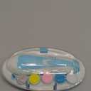 Electric Nail File Drill for Baby No Sharp Claws Hurt, 6 in 1 Safety Cutter Trimmer Clipper for Toes and Fingers (Blue)